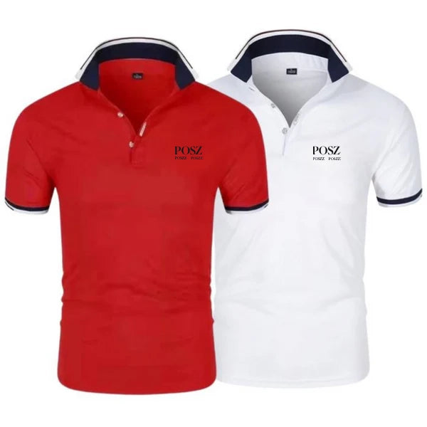 2er-Pack klassische Polo-T-Shirts